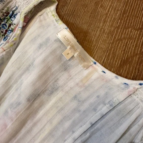 LoveShackFancy White Floral Dress - Picture 8 of 8